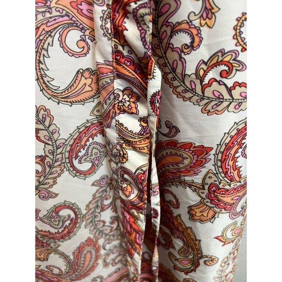 PJ Luxe Robe front tie Woman's Size large - Picture 5 of 6